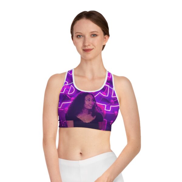 ren.y.c Purple Sports Bra - Image 3