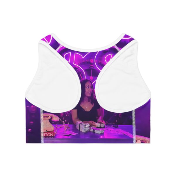 ren.y.c Purple Sports Bra - Image 2