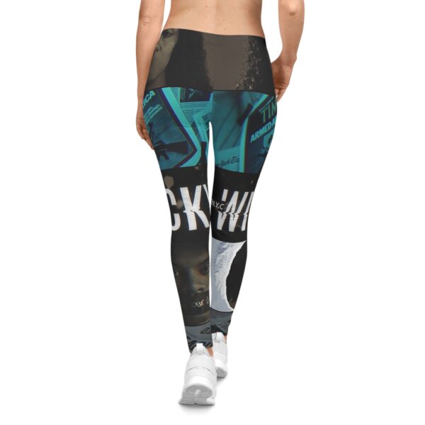 REN.Y.C Wicky (Panels Design) Women's Casual Leggings - Image 4