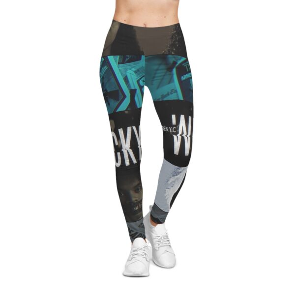 REN.Y.C Wicky (Panels Design) Women's Casual Leggings - Image 3