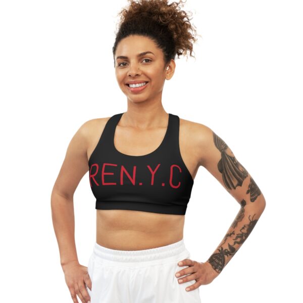 REN.Y.C Darkness Seamless Sports Bra - Image 3