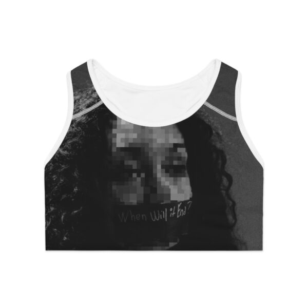 ren.y.c Wicky (mask design) Sports Bra