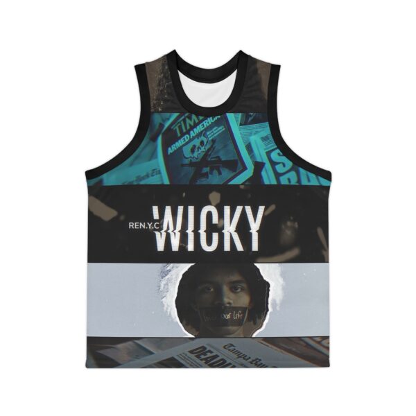 Wicky Unisex Basketball Jersey