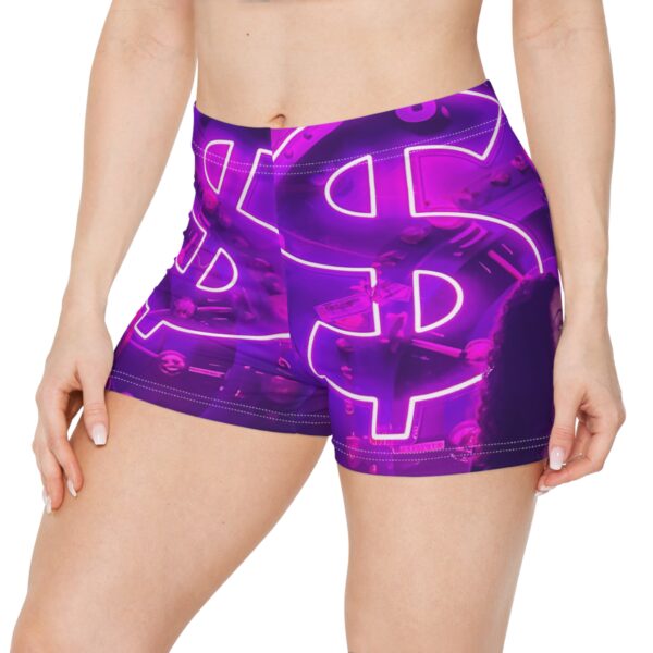 REN.Y.C Purple Women's $horts - Image 3